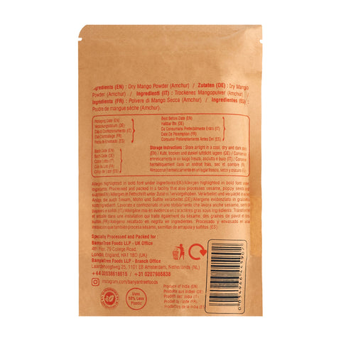 Dry Mango Powder (Amchur)  100g | BanyanTree Foods