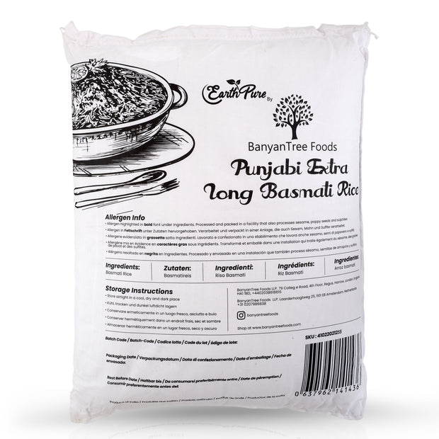 BanyanTree Foods Punjabi Basmati Rice 20kg