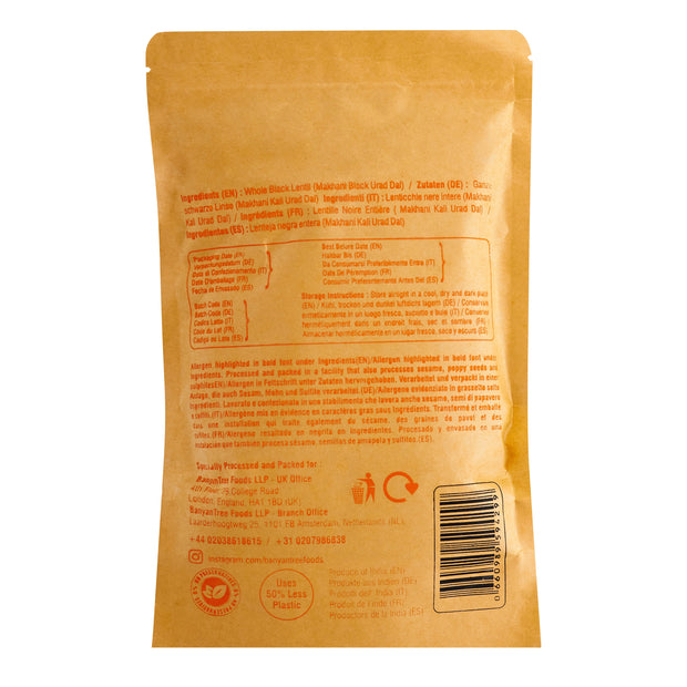 BanyanTree Foods Whole Black Lentil ( Makhani Kali Urad Dal) | BanyanTree Foods