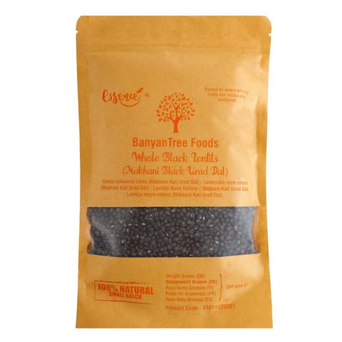 BanyanTree Foods Whole Black Lentil ( Makhani Kali Urad Dal) | BanyanTree Foods