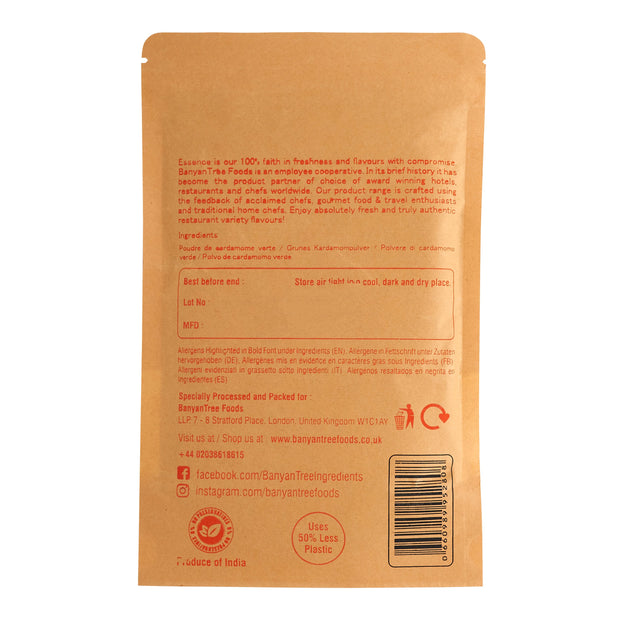BanyanTree Foods Idukki Green Cardamom Powder 100g | BanyanTree Foods