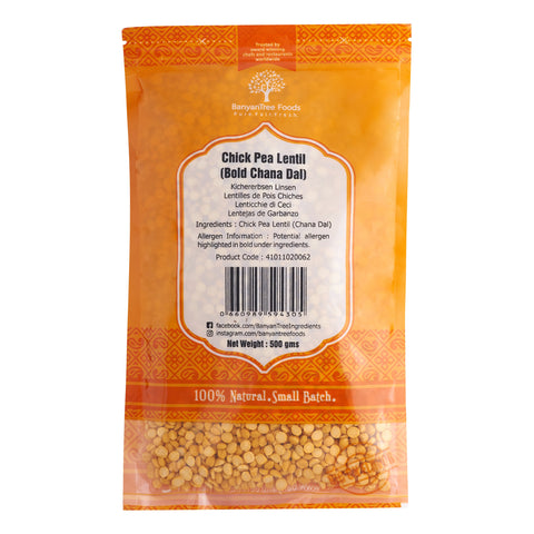 BanyanTree Foods Bold Chana Dal (Split Chickpeas) | BanyanTree Foods