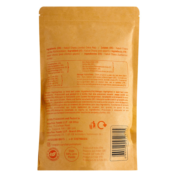 BanyanTree Foods Dried Chickpeas (Kabuli Chana) 500g | BanyanTree Foods