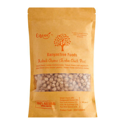 BanyanTree Foods Dried Chickpeas (Kabuli Chana) 500g | BanyanTree Foods