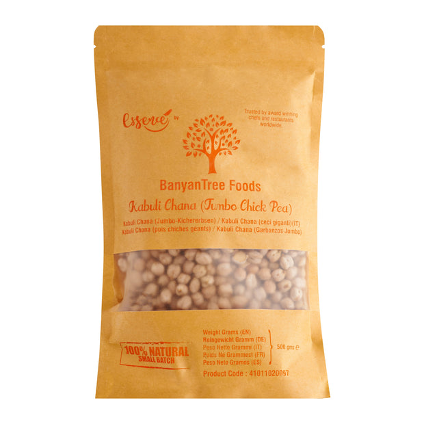 BanyanTree Foods Dried Chickpeas (Kabuli Chana) 500g | BanyanTree Foods
