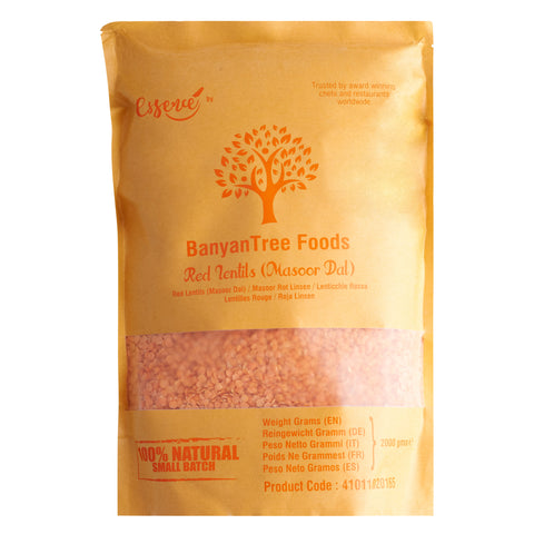 BanyanTree Foods Red Split Lentils (Masoor Dal)