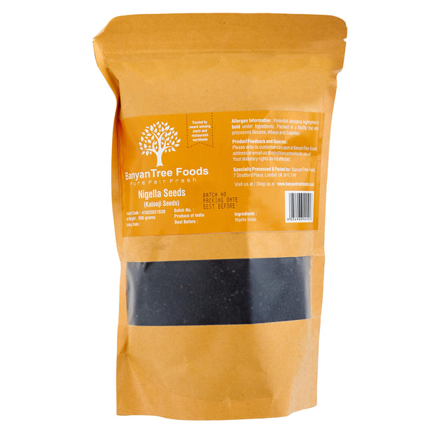 BanyanTree Foods Nigella Seeds (Kalonji Seeds) 500g