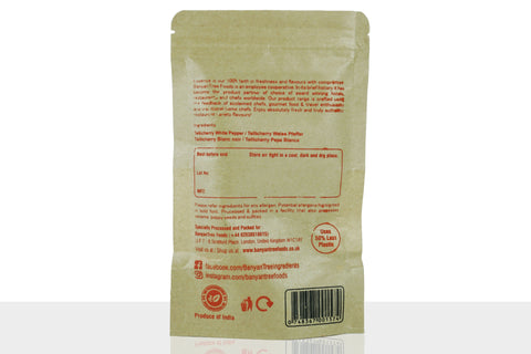BanyanTree Foods Tellicherry White Pepper 100g
